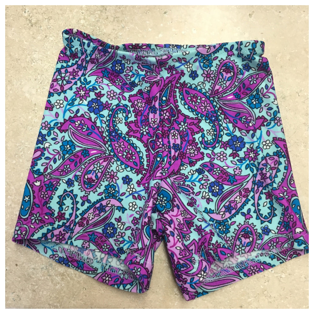 Light Blue Spandex Booty Shorts – Tracy Bachman Designs